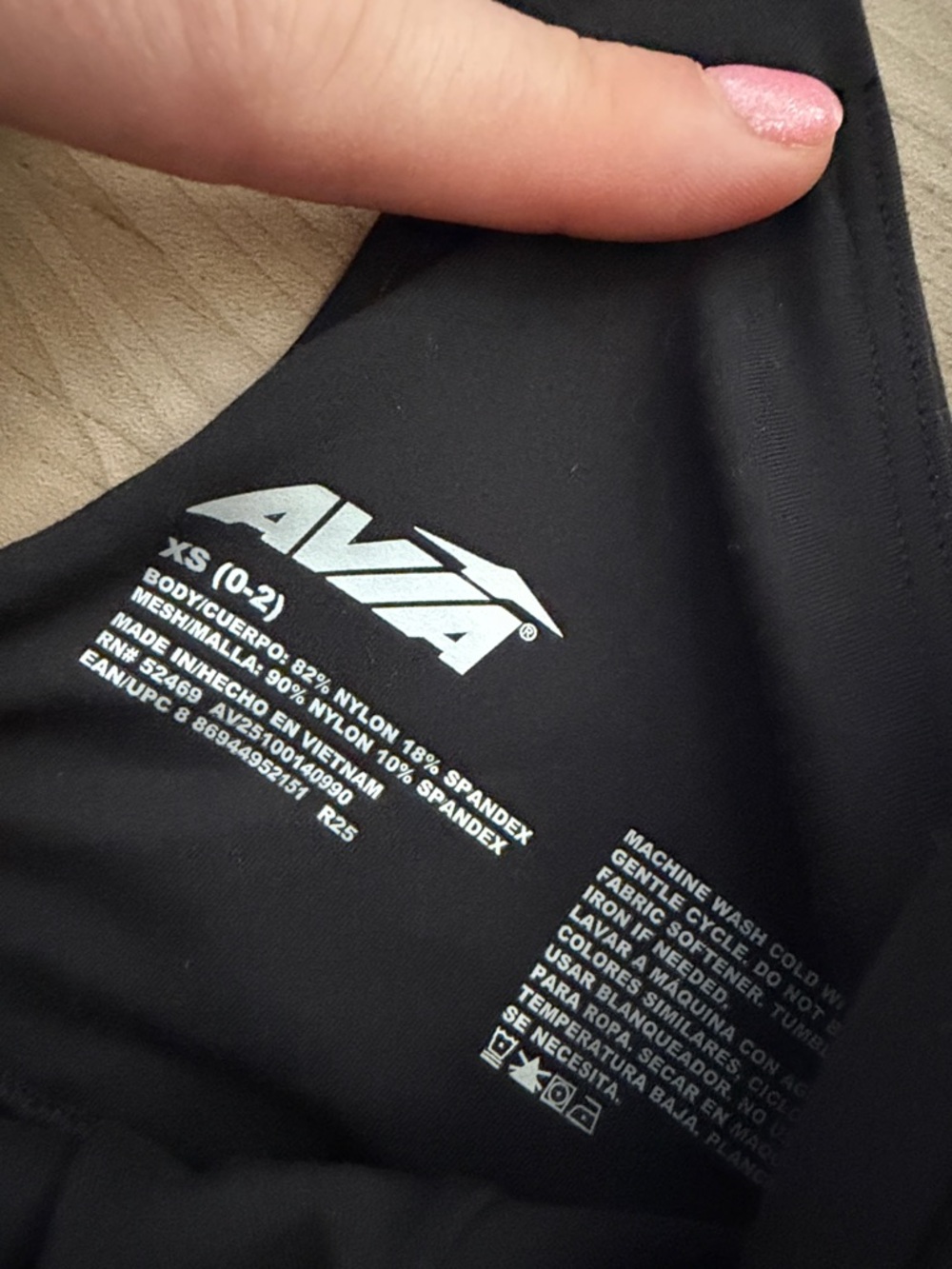 Avia Black Cross-Strap Mini Dress - Picture 2 of 3